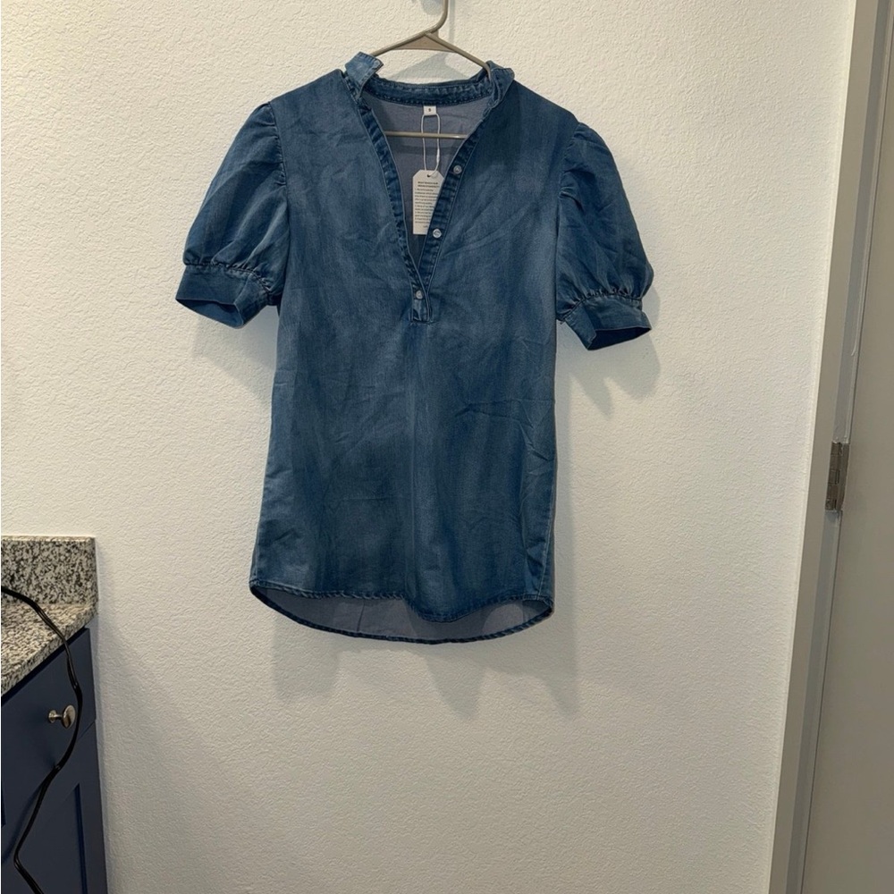 Denim dress